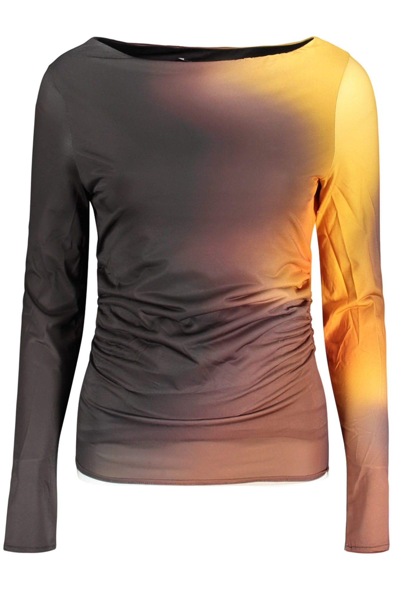 DESIGUAL WOMEN'S LONG-SLEEVED T-SHIRT BLACK DESIGUAL