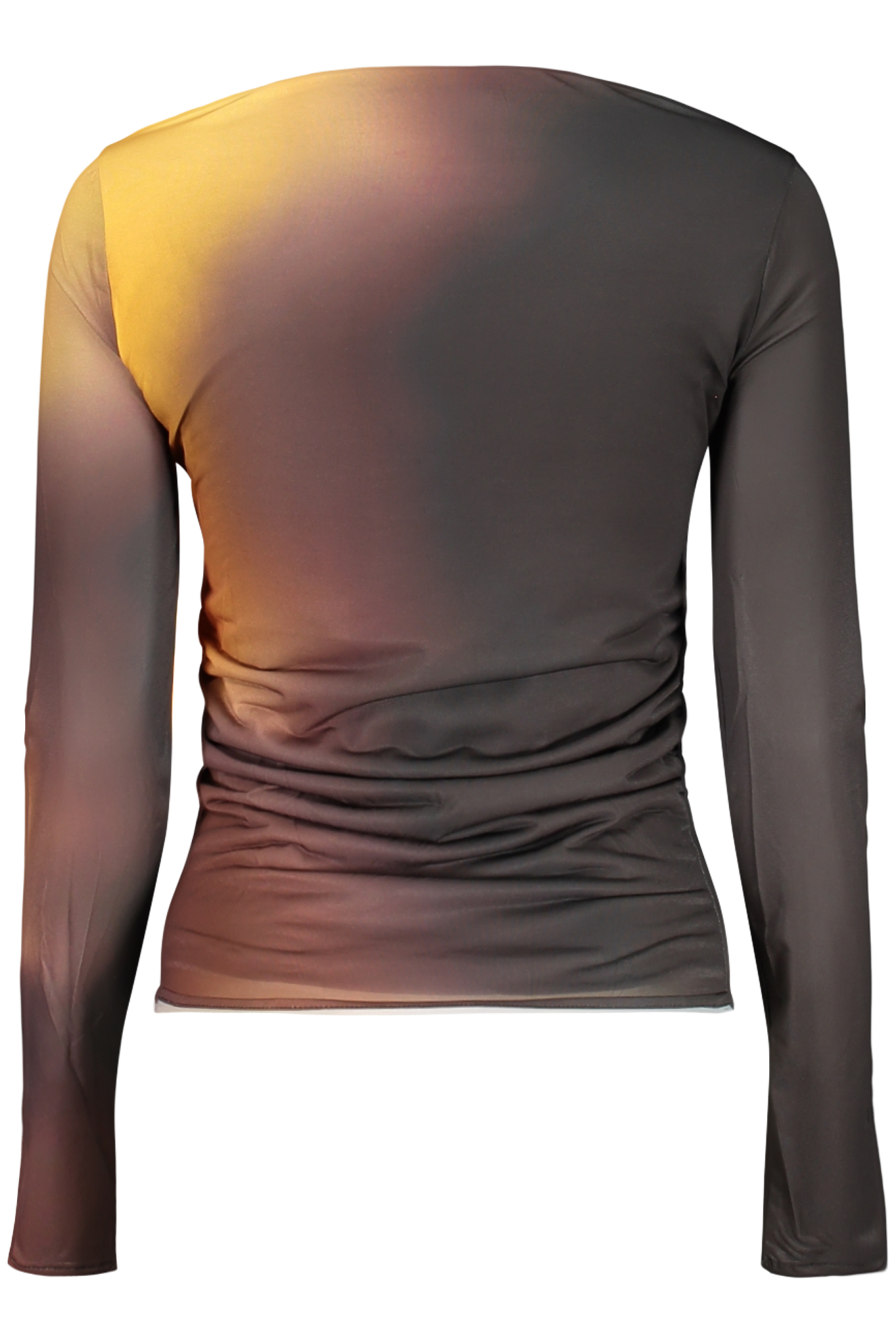 DESIGUAL WOMEN'S LONG-SLEEVED T-SHIRT BLACK - Image 2