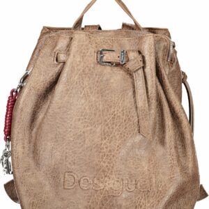 DESIGUAL WOMEN'S BROWN BACKPACK DESIGUAL