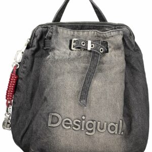 DESIGUAL WOMEN'S BLACK BACKPACK DESIGUAL