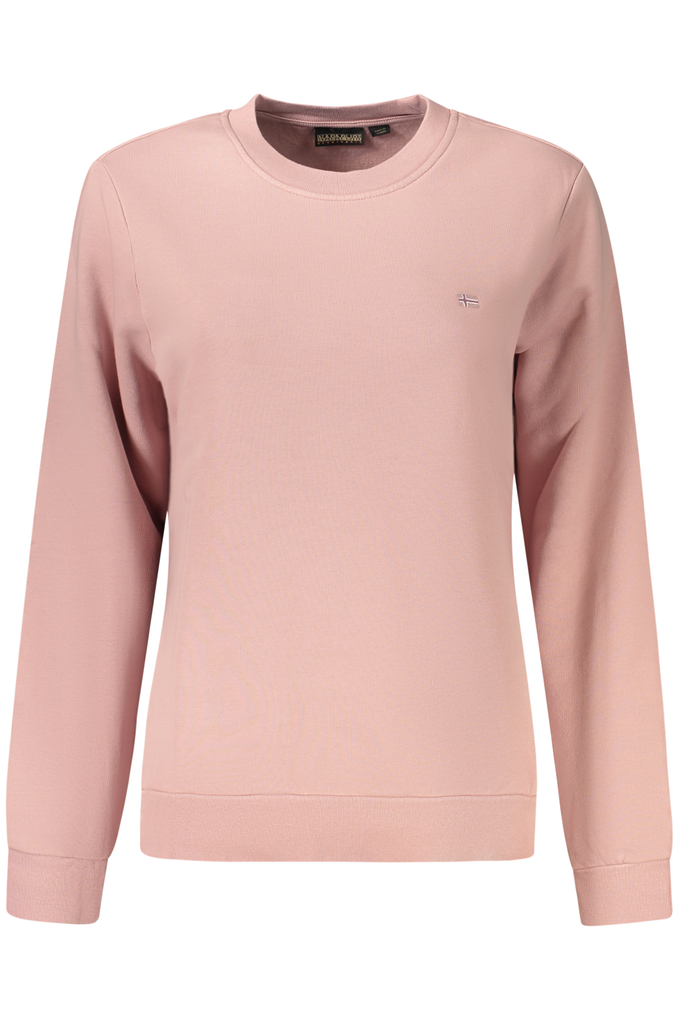 NAPAPIJRI WOMEN'S PINK ZIP-UP SWEATSHIRT NAPAPIJRI