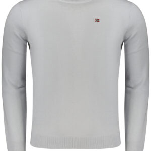 NAPAPIJRI MEN'S GREY SWEATER NAPAPIJRI