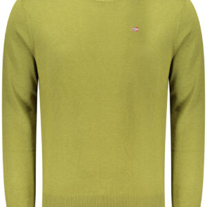 NAPAPIJRI MEN'S GREEN SWEATER NAPAPIJRI