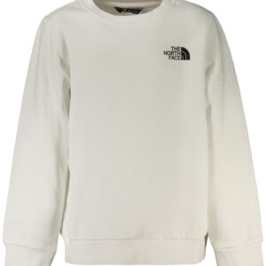 THE NORTH FACE CHILDREN'S WHITE ZIP-UP SWEATSHIRT THE NORTH FACE