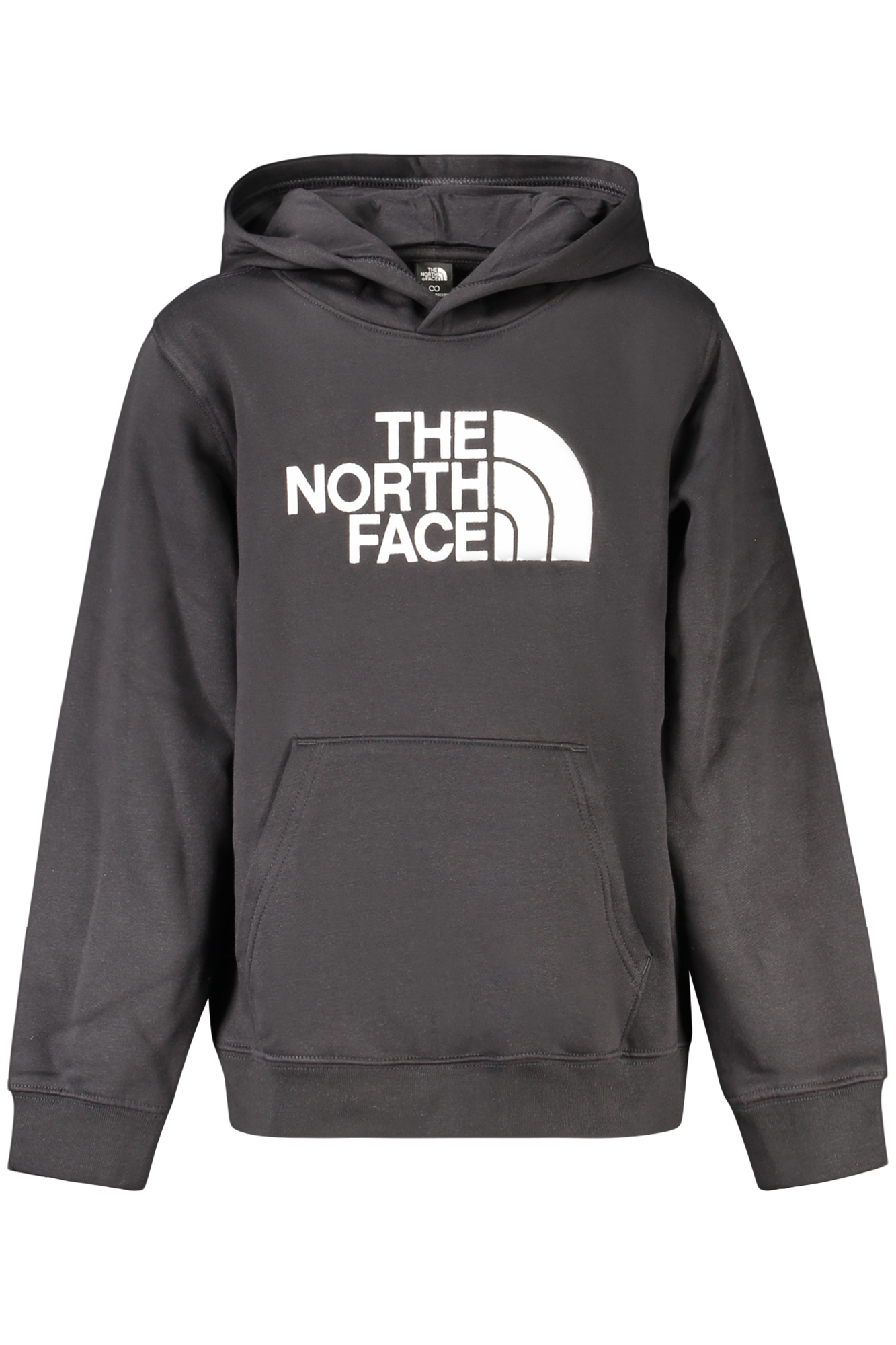 THE NORTH FACE CHILDREN'S BLACK ZIP-UP SWEATSHIRT THE NORTH FACE