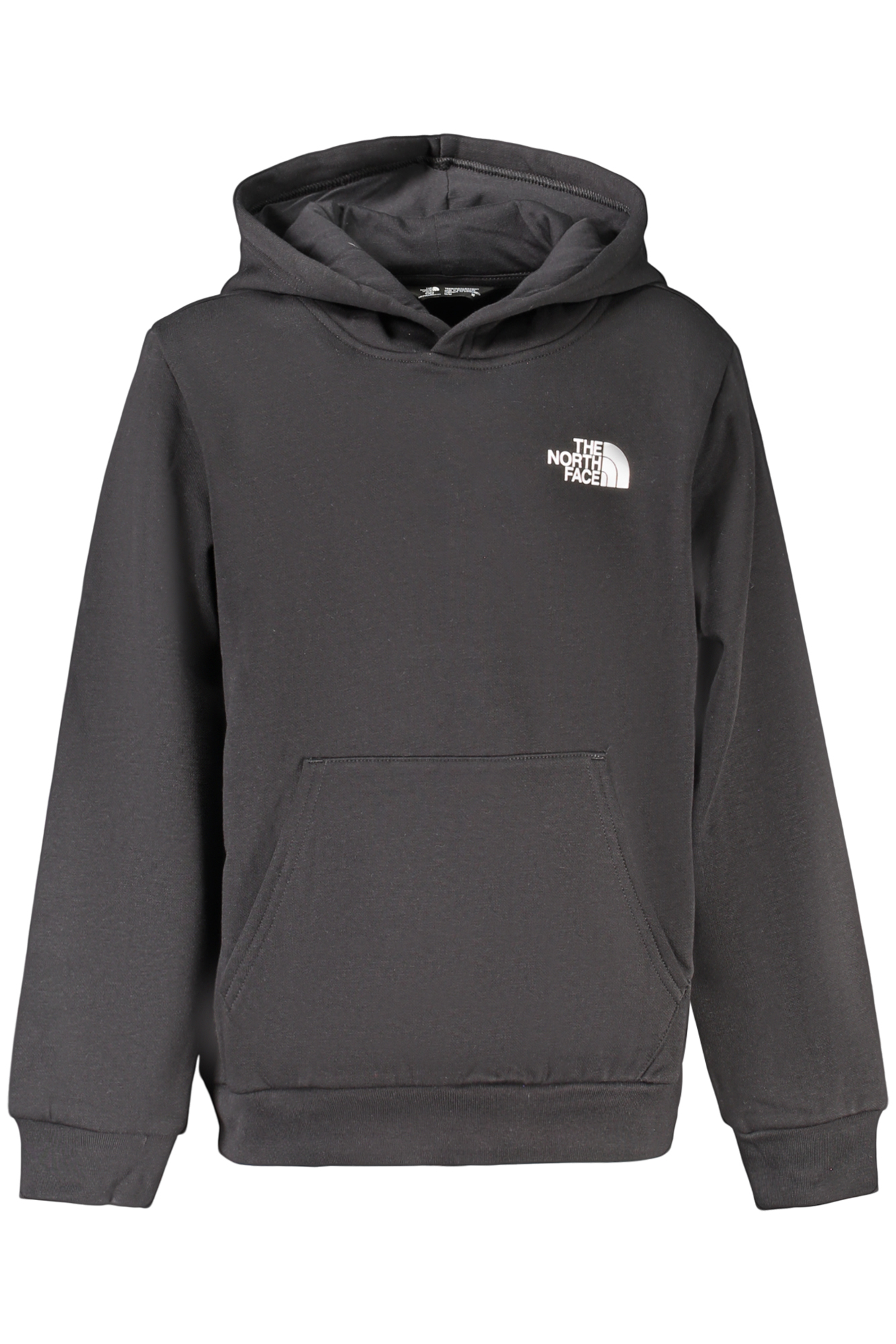 THE NORTH FACE CHILDREN'S BLACK ZIP-UP SWEATSHIRT THE NORTH FACE