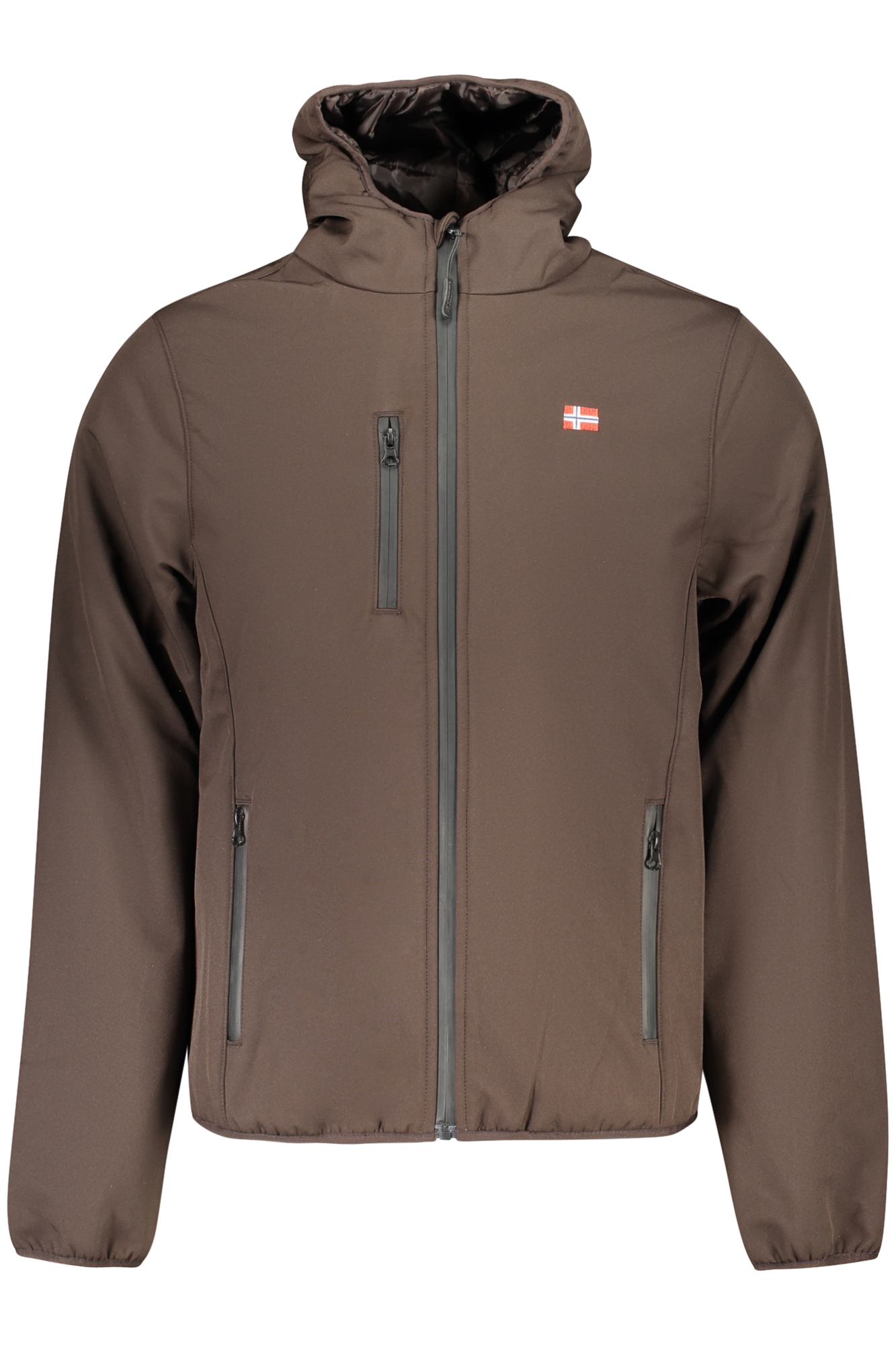THE NORTH STONE MEN'S BROWN JACKET THE NORTH STONE
