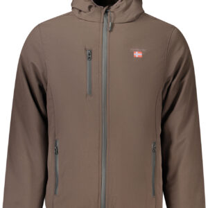 THE NORTH STONE MEN'S BROWN JACKET THE NORTH STONE