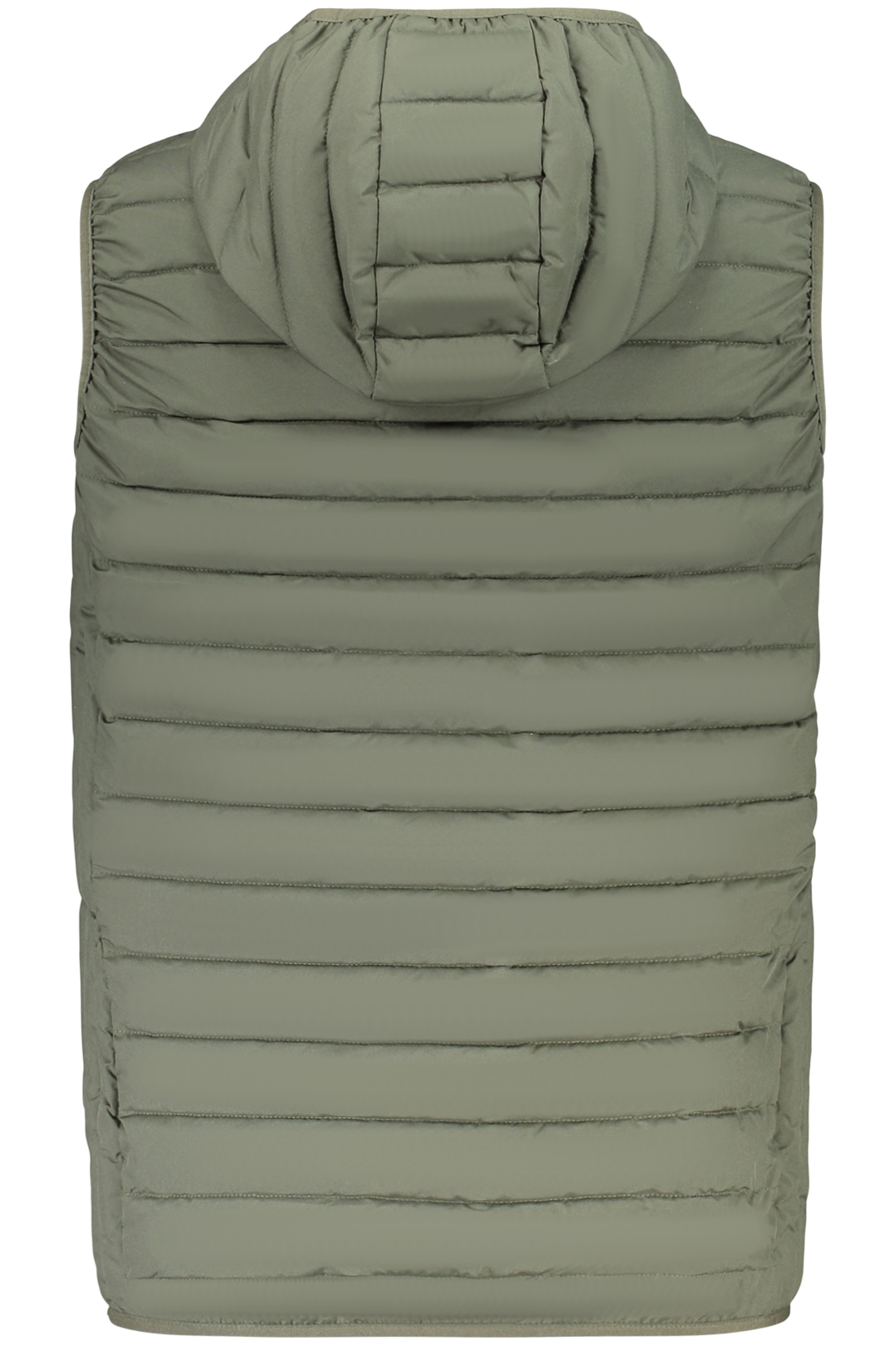 THE NORTH STONE MEN'S GREEN SLEEVELESS JACKET - Image 2