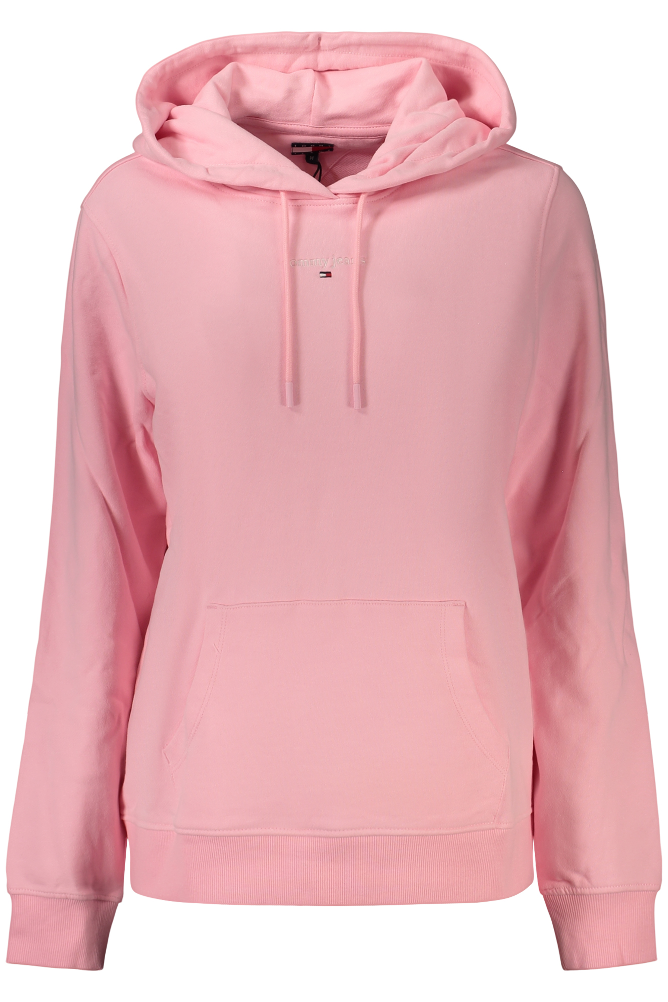TOMMY HILFIGER WOMEN'S PINK ZIP-UP SWEATSHIRT TOMMY HILFIGER